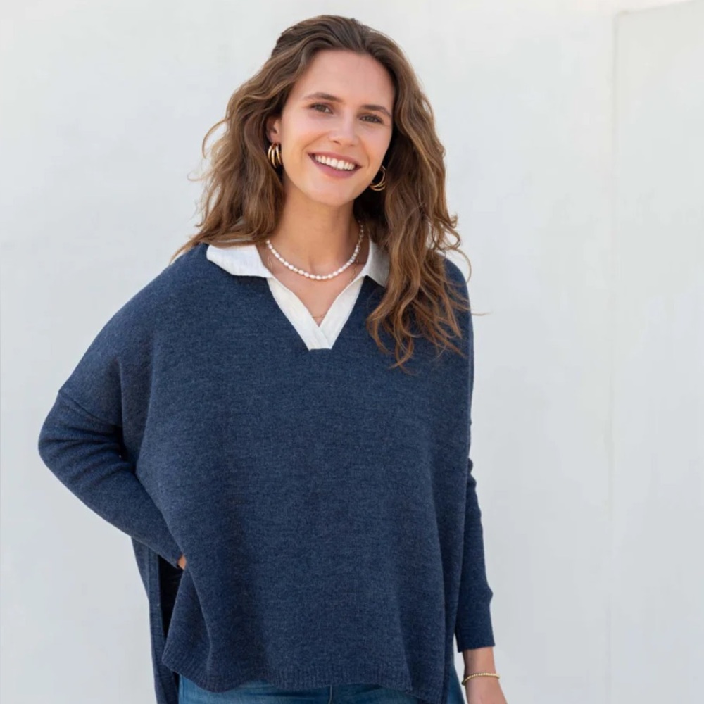 Mersea Catalina Polo Sweater NWT - One Size
